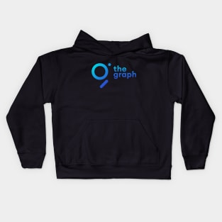 The graph  Crypto Cryptocurrency Grt  coin token Kids Hoodie